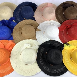 JLMY-52*CX120 CHAPÉU DE PRAIA COM ABA E COPA