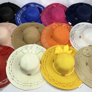 JLMY-25*CX120 CHAPÉU DE PRAIA COM ABA E COPA