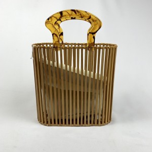 KUD-124*CX20 BOLSA FEMININA DE BAMBU