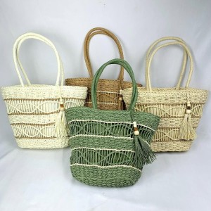 26-XXGY-06*CX100 BOLSA DE PRAIA FEMININA COM ALÇA DE MÃO