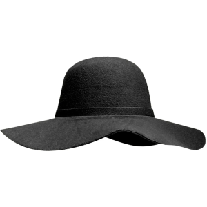 ZAPYM-B03-1PRETO*CX120 CHAPÉU COM ABA E COPA