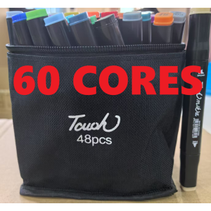 39MKB-04*CX20 CONJUNTO CANETA MARCADOR 60 CORES