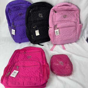 58QC-2*CX100 MOCHILA PARA USO DIÁRIO COM FECHAMENTO ATRAVES DE ZÍPER 