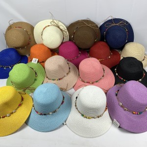 JLMY-2*CX120 CHAPÉU DE PRAIA COM ABA E COPA