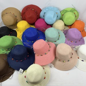 JLMY-4*CX120 CHAPÉU DE PRAIA COM ABA E COPA