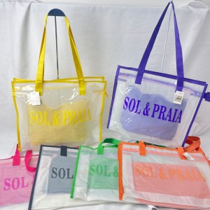 KD24-18*CX120 BOLSA DE PRAIA FEMININA COM ALÇA DE MÃO