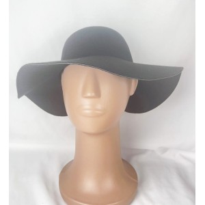 ZAPYM-B03-1PRETO*CX120 CHAPÉU COM ABA E COPA