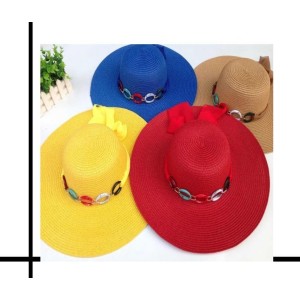 JLMY-12*CX120 CHAPÉU DE PRAIA COM ABA E COPA