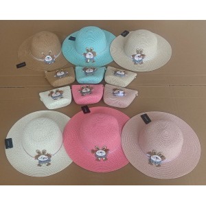 JLMY-20*CX120 CHAPÉU DE PRAIA COM ABA E COPA