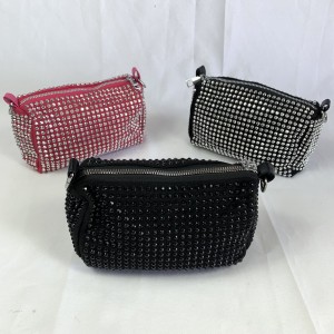 D076*CX120 BOLSA FEMININA EM MATERIAL PLA STICO