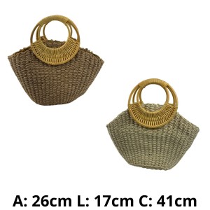 DAZIRAN-01*CX40 BOLSA DE PRAIA FEMININA COM ALÇA DE MÃO